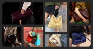 Stylish woman carrying a trending handbag, showcasing the best handbag trend for 2026.